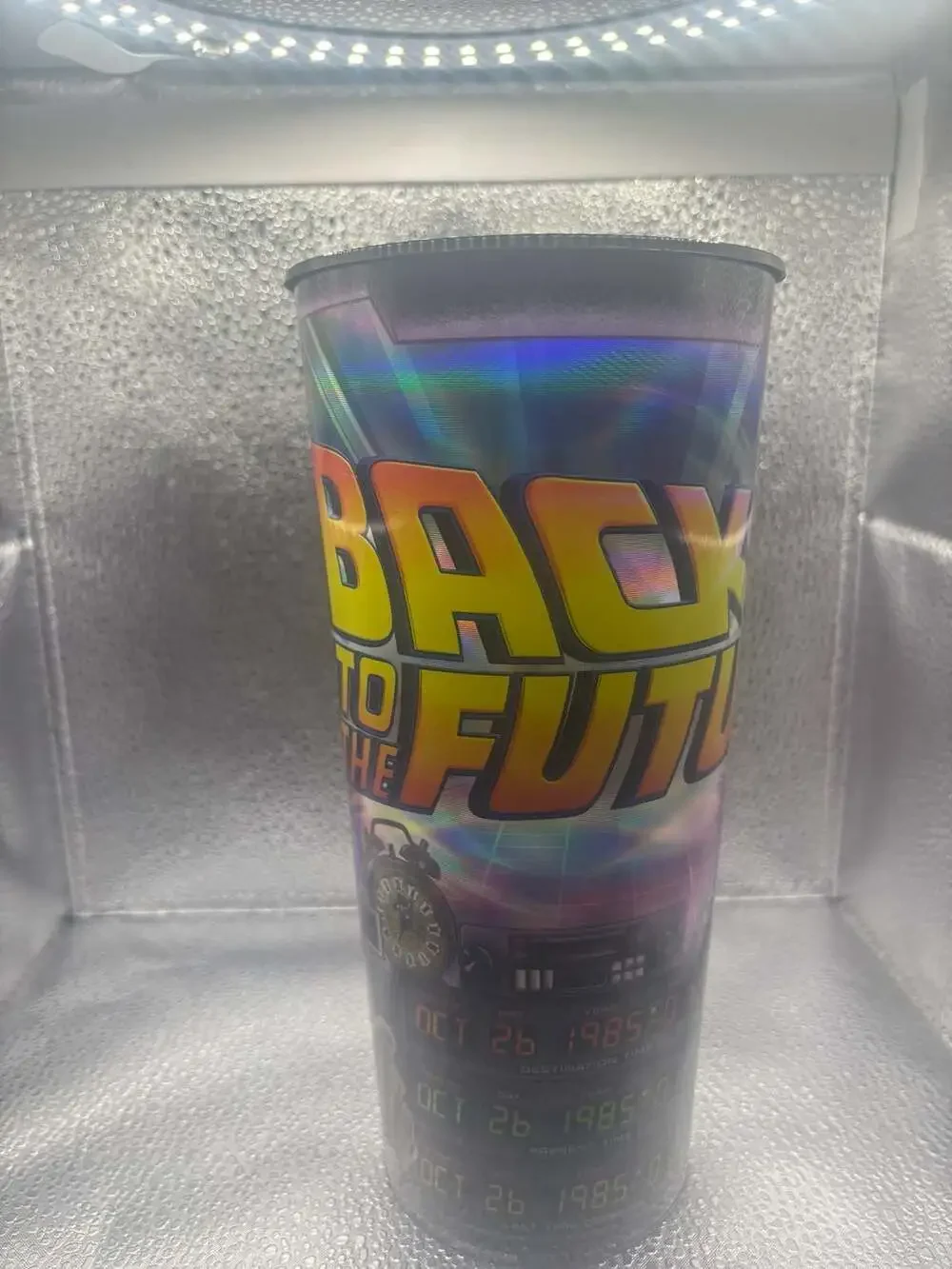 Back to the Future Movie Theater Collectible 44oz Plastic Cup Universal